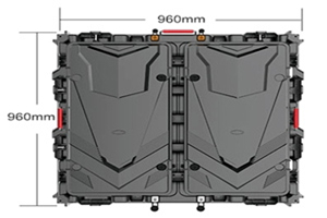LED video wall installation methods