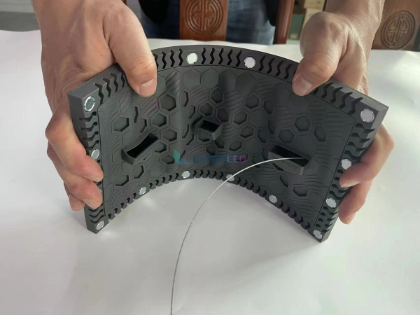 flexible led display module detail 4