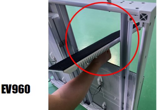 installation and dual maintenance of EV960 outdoor LED display installation and dual maintenance of EV960 outdoor LED display