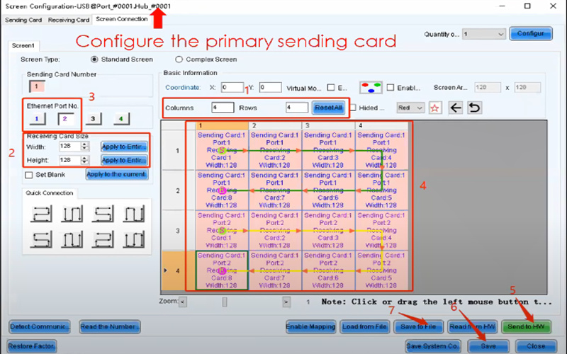non-cascading connection