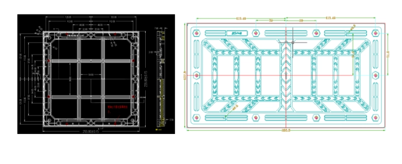 outdoor fixed led display connection